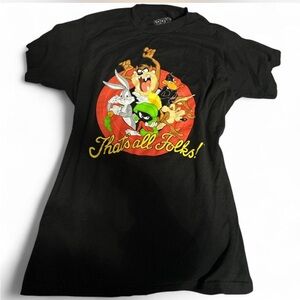 Warner Bros. Black Looney Tunes Tee